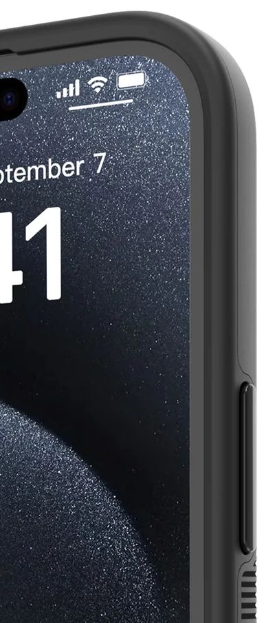 Axessorize Axessorize PROTech Plus Dual-Layered Anti-Shock Sleek Phone Case for iPhone 16 Plus - Black by Axessorize - Refurbished - Very Good condition - Image 6