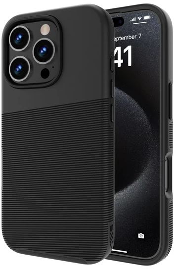 Axessorize Axessorize PROTech Plus Dual-Layered Anti-Shock Sleek Phone Case for iPhone 16 Pro - Black by Axessorize - Image 4