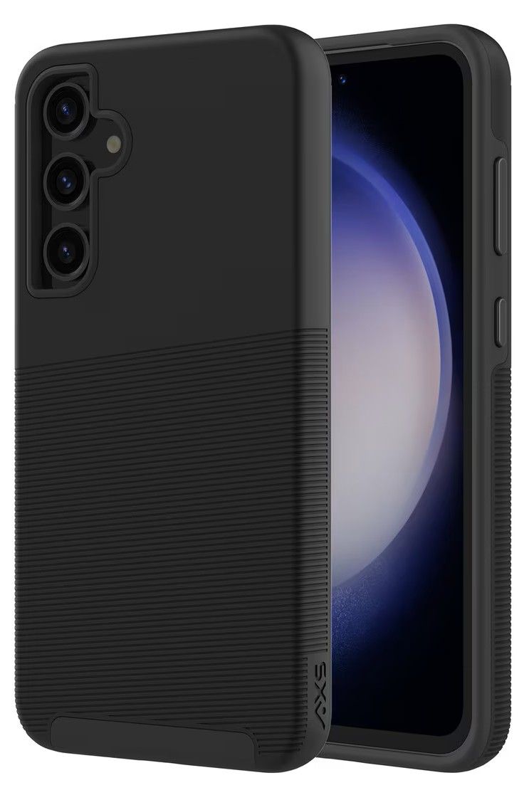 Axessorize PROTech Plus Dual-Layered Anti-Shock Sleek Phone Case for Samsung Galaxy S23 FE - Black by Axessorize - Refurbished - Brand New condition - US$8.78
