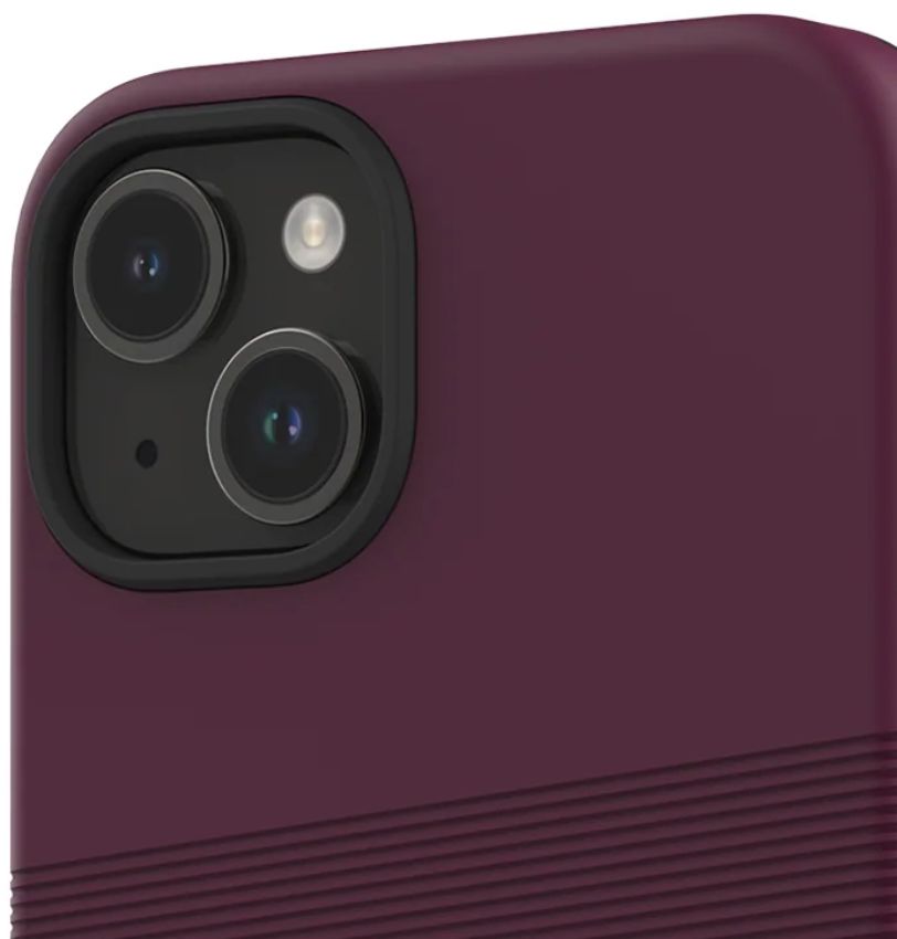 Axessorize Axessorize PROTech Plus MagSafe Compatible Sleek Dual-layered Anti-Shock Phone Case for iPhone 15 - Sangria by Axessorize - Image 3