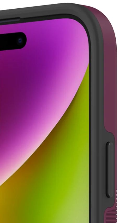 Axessorize Axessorize PROTech Plus MagSafe Compatible Sleek Dual-layered Anti-Shock Phone Case for iPhone 15 - Sangria by Axessorize - Image 4