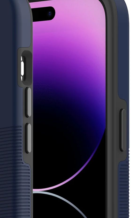 Axessorize Axessorize PROTech Plus MagSafe Compatible Sleek Dual-layered Anti-Shock Phone Case for iPhone 15 Pro - Astral Blue by Axessorize - Refurbished - Very Good condition - Image 5