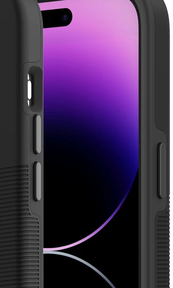 Axessorize Axessorize PROTech Plus MagSafe Compatible Sleek Dual-layered Anti-Shock Phone Case for iPhone 15 Pro - Black by Axessorize - Refurbished - Very Good condition - Image 5
