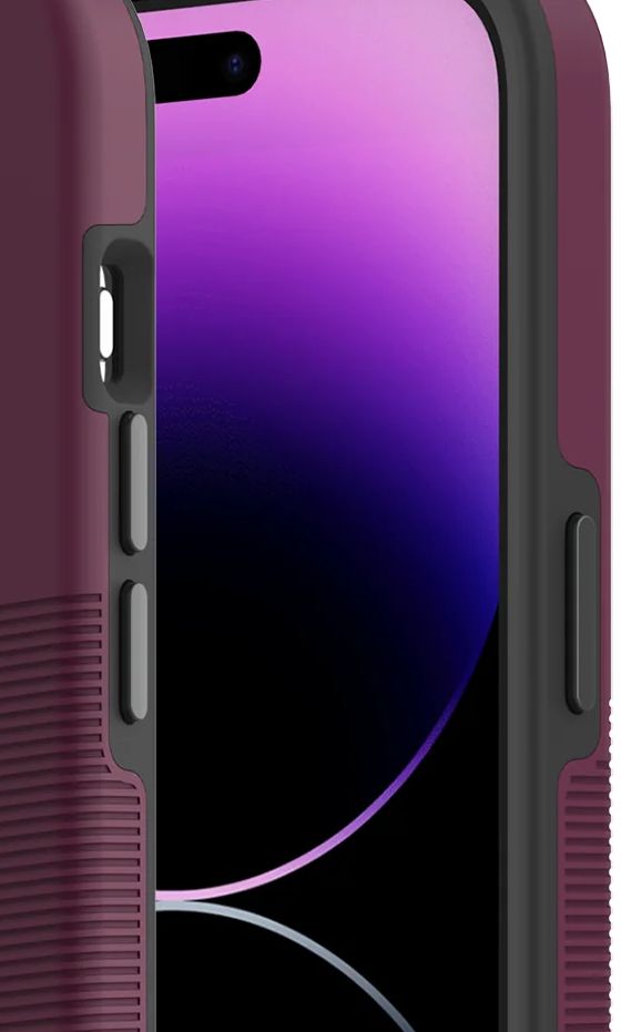 Axessorize Axessorize PROTech Plus MagSafe Compatible Sleek Dual-layered Anti-Shock Phone Case for iPhone 15 Pro Max - Sangria by Axessorize - Image 4