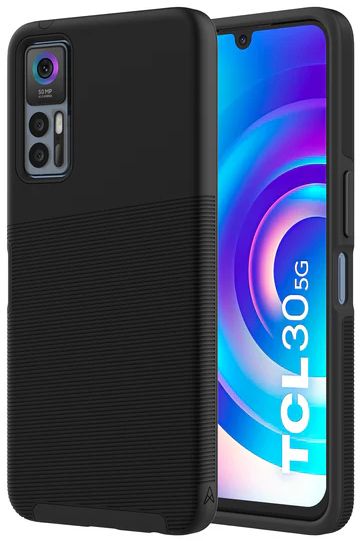 Axessorize PROTech Plus Phone Case for TCL 30 5G - Black by Axessorize - Refurbished - Brand New condition - US$8.78