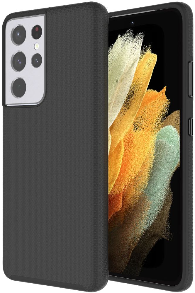 Axessorize PROTech Series Phone Case for Samsung Galaxy S21 Ultra 5G - Black by Axessorize - Refurbished - Brand New condition - US$8.78