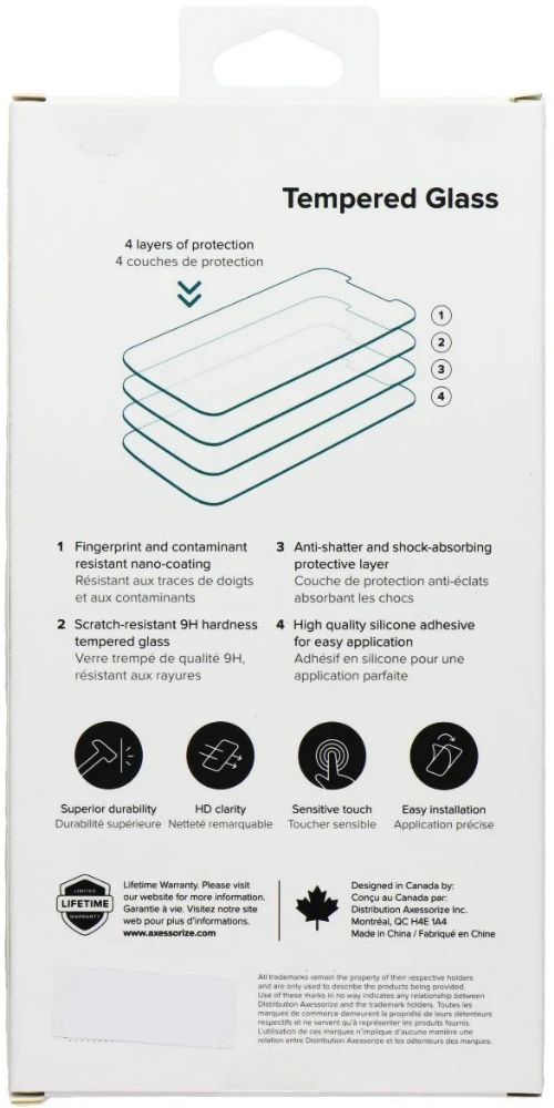 Axessorize Tempered Glass Screen Protector for TCL 10L - Clear by Axessorize - Image 2