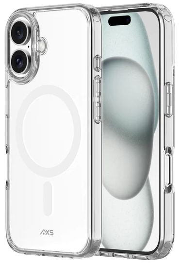 Axessorize Ultra Clear MagSafe Compatible Drop-tested Clear Phone Case for iPhone 16 - Clear by Axessorize - Refurbished - Very Good condition - US$35.98
