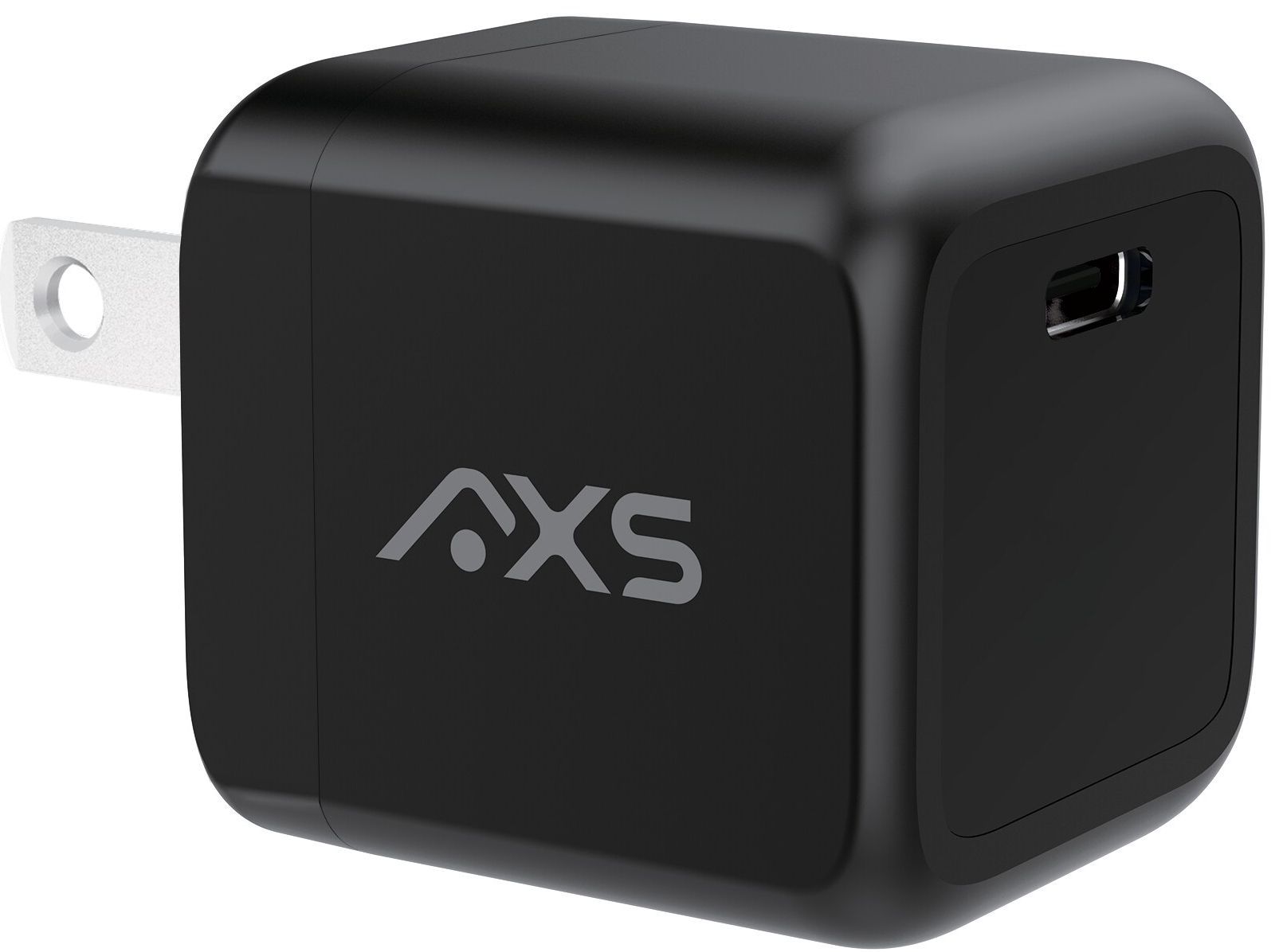 AXS 30W PROCharge USB-C PD GaN Wall Charger with PPS - Black by Axessorize - Refurbished - Very Good condition - US$20.98