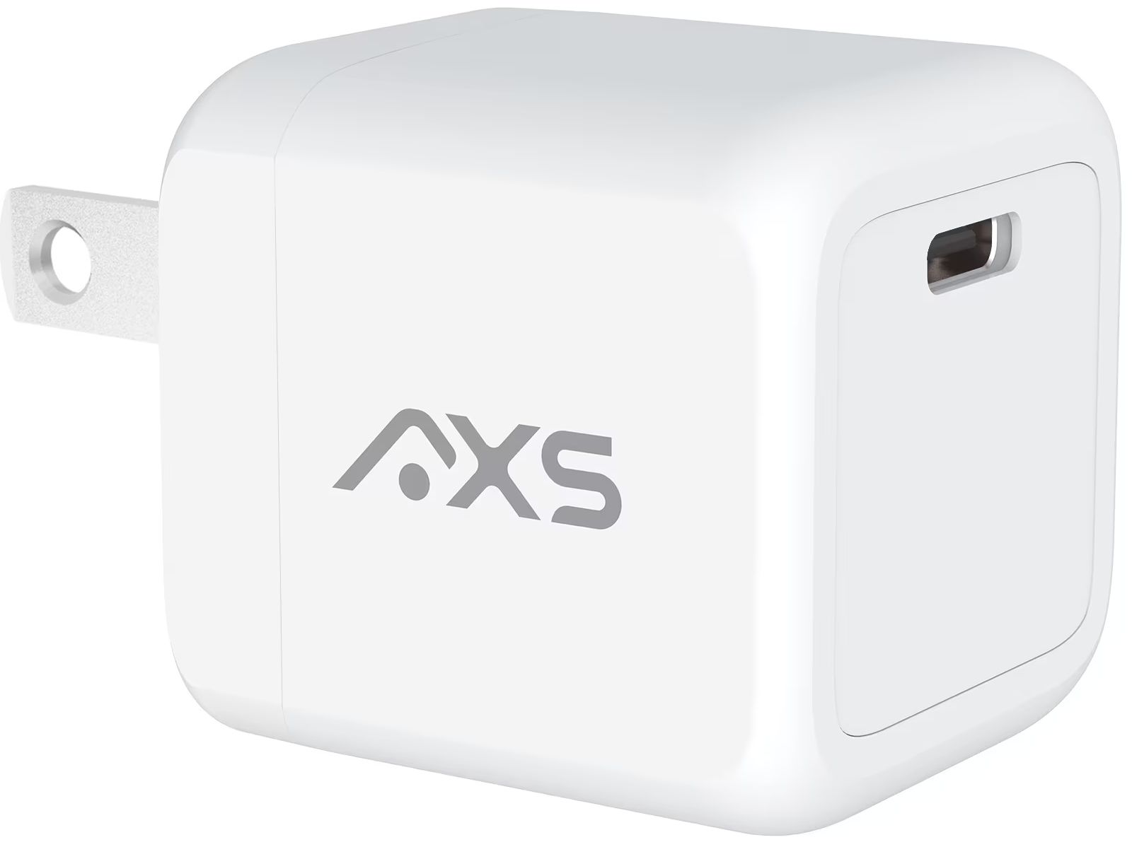 AXS 30W PROCharge USB-C PD GaN Wall Charger with PPS - White by Axessorize - Refurbished - Very Good condition - US$20.98