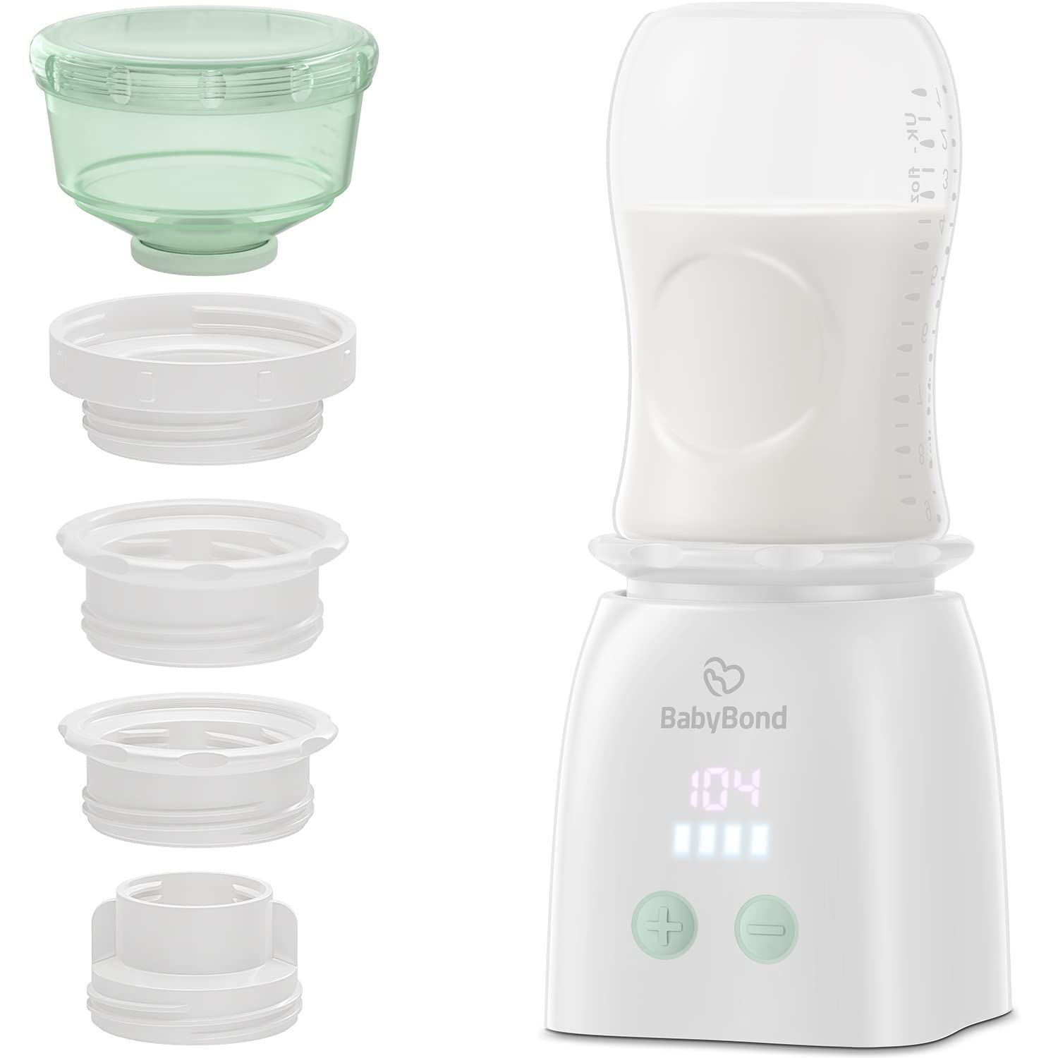 BabyBond Baby Bottle Warmer Portable Bottle Rechargeable WN0600 - Green by BabyBond - Refurbished - Very Good condition - US$35.34