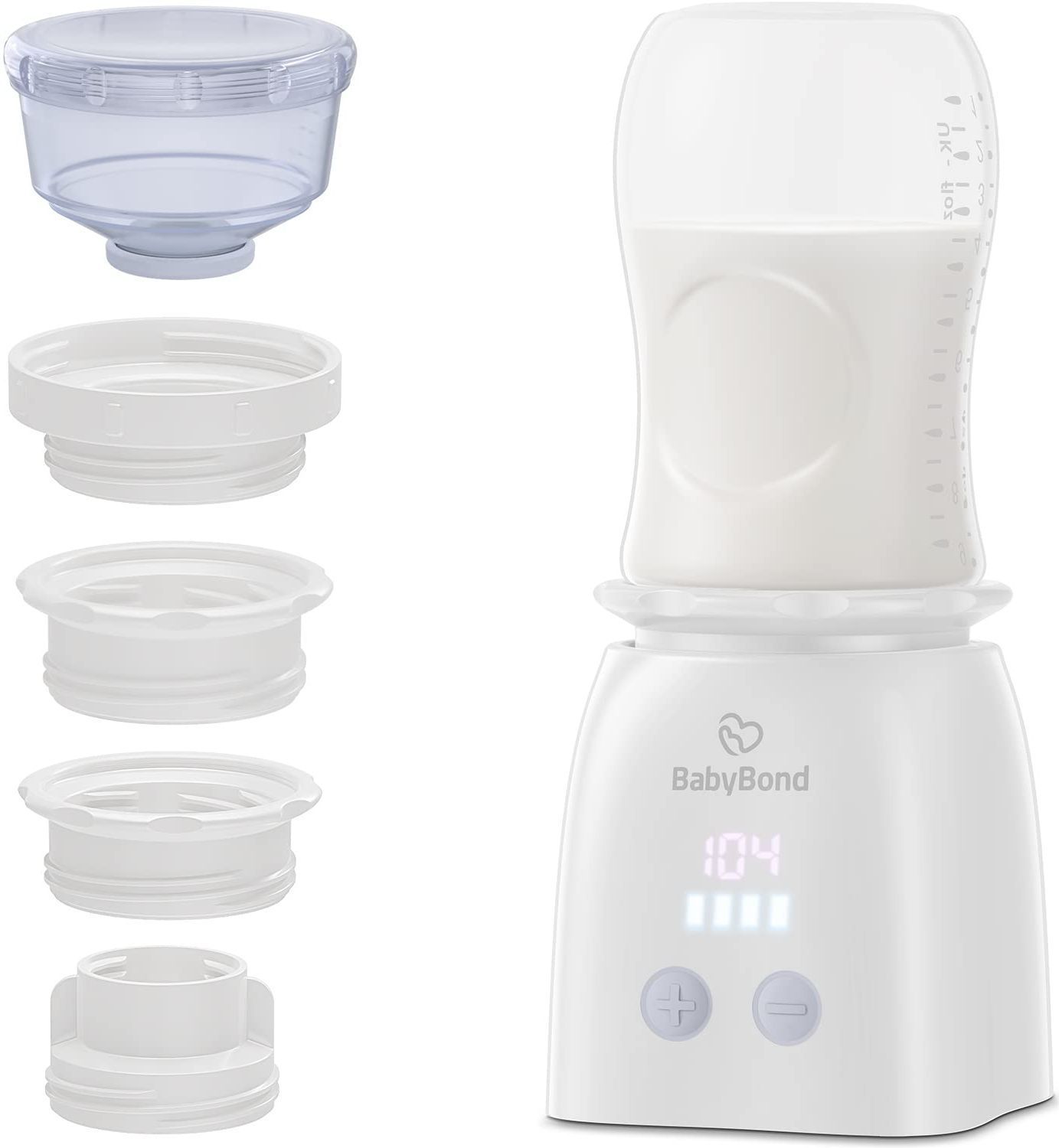 BabyBond Baby Bottle Warmer Portable Bottle Rechargeable WN0600 - Purple by BabyBond - Refurbished - Very Good condition - US$32.95