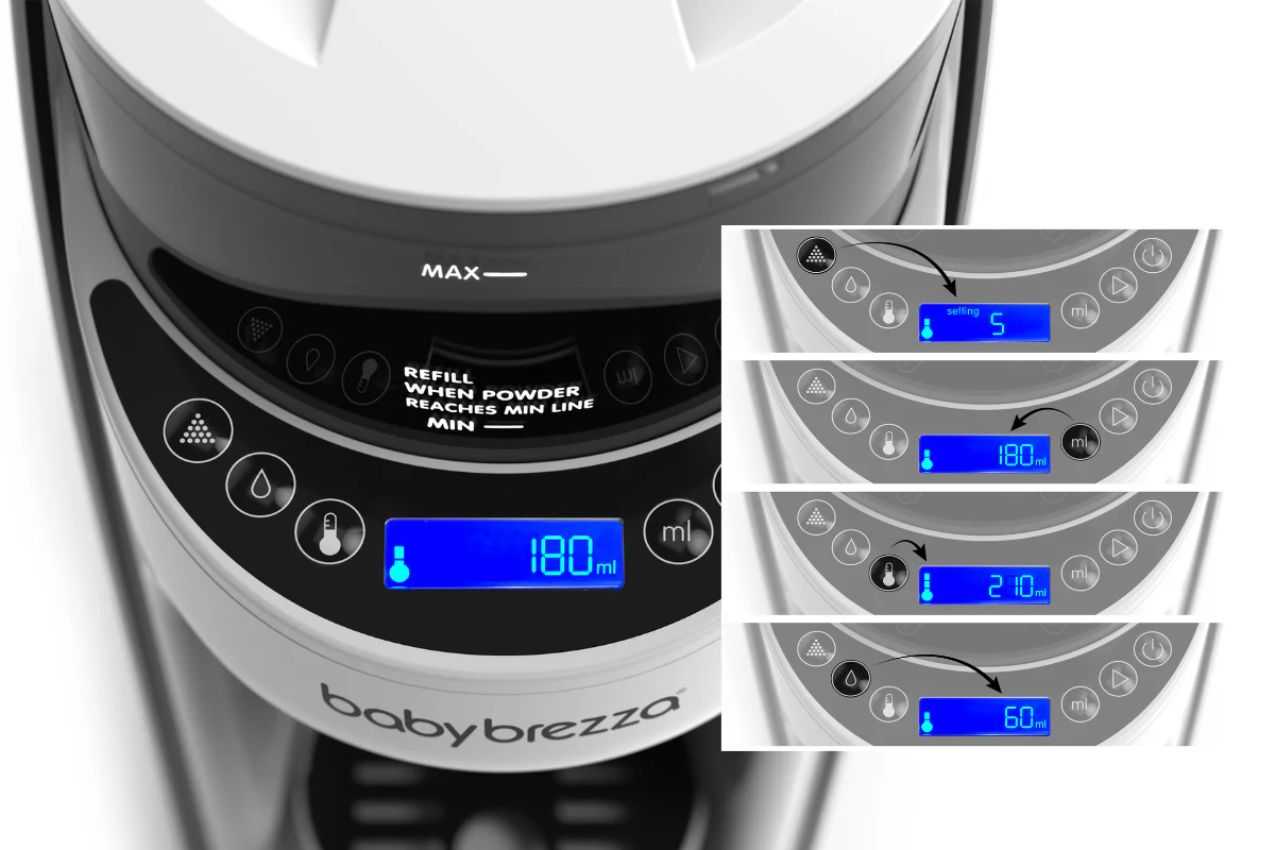 Baby Brezza Formula Pro Advanced Baby Formula Dispenser - White by Baby Brezza - Refurbished - Very Good condition - Image 3