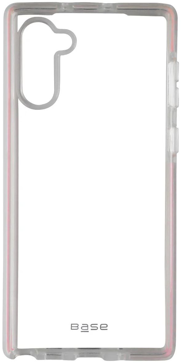 Base Border Line Series Gel Phone Case for Galaxy Note10 - Clear/Pink by Base - Refurbished - Brand New condition - US$8.78
