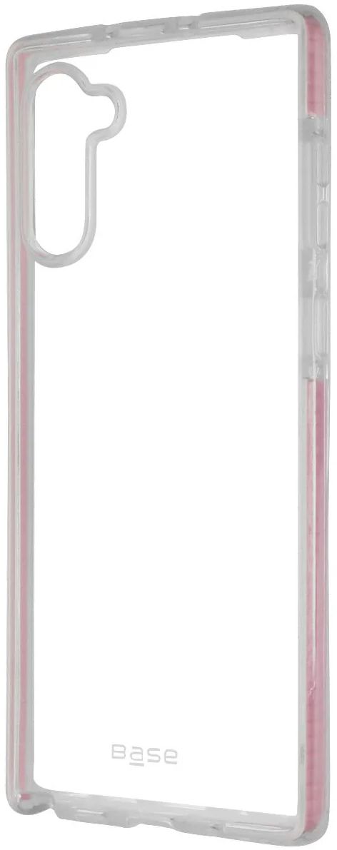 Base Border Line Series Gel Phone Case for Galaxy Note10 - Clear/Pink by Base - Refurbished - Brand New condition - Image 2
