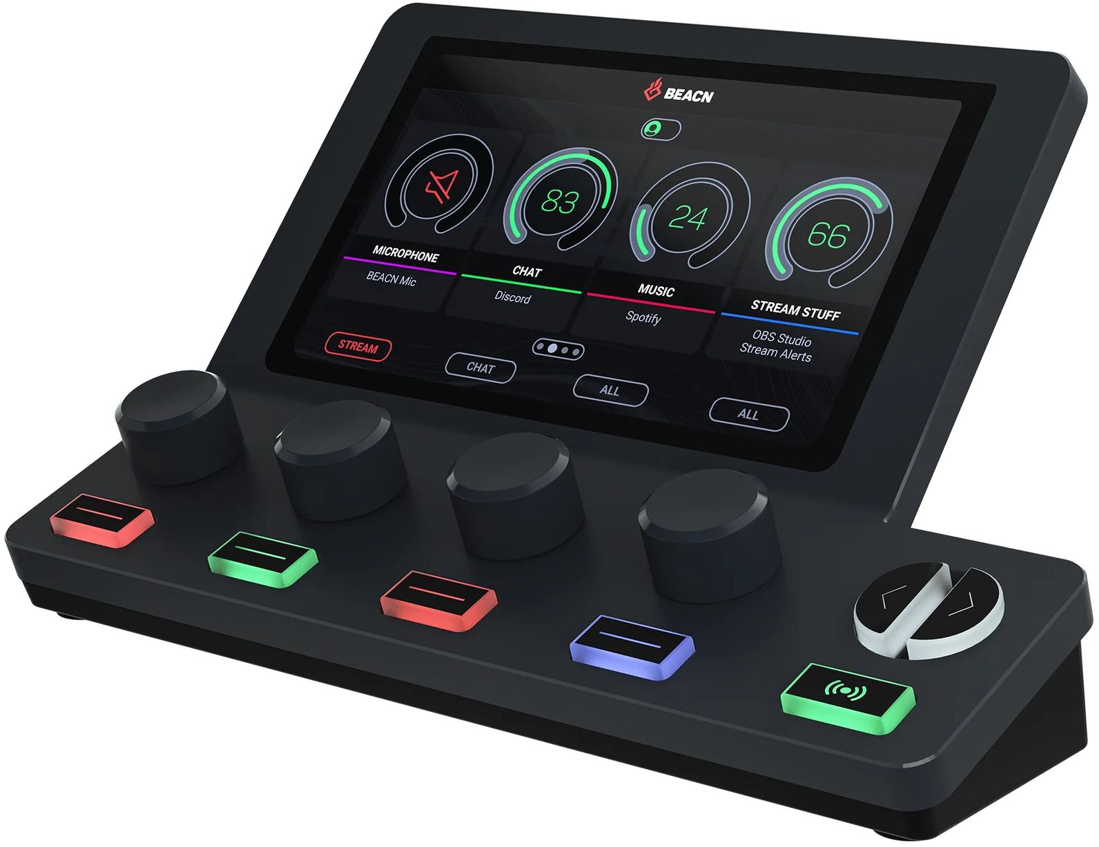 BEACN Mix Create Powerful Audio Control for Content Creators - Dark by BEACN - Refurbished - Very Good condition - CA$232.49