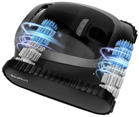 Beatbot AquaSense Cordless Robotic Pool Vacuum Cleaner - Gray by Beatbot - Image 2