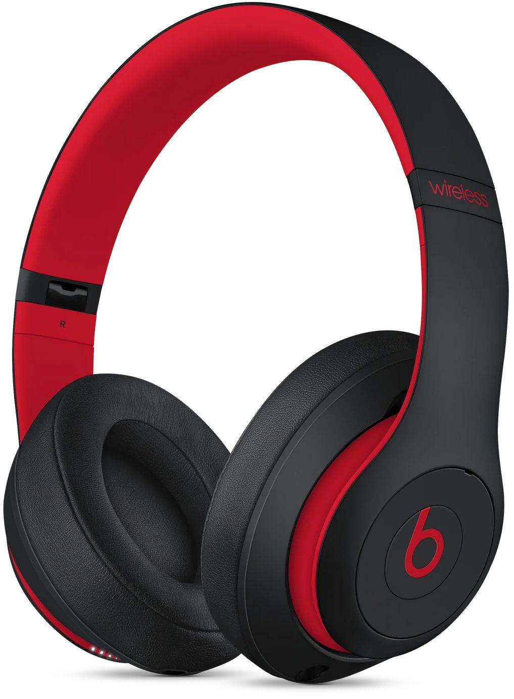 Beats by Dre Beats Studio3 Wireless Over‑Ear Headphones - Defiant Black-Red by Beats by Dre - Refurbished - Brand New condition - Image 2