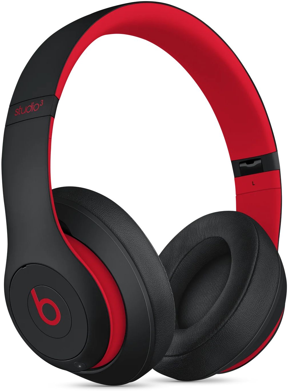 Beats by Dre Beats Studio3 Wireless Over‑Ear Headphones - Defiant Black-Red by Beats by Dre - Refurbished - Brand New condition - Image 9