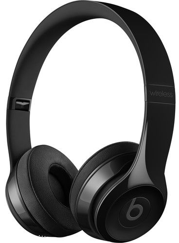 Beats by Dre Solo3 Wireless On-Ear Headphones - Gloss Black by Beats by Dre - Refurbished - Very Good condition - US$110.99