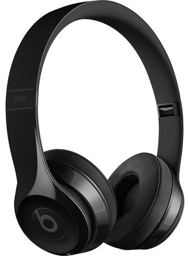 Beats by Dre Solo3 Wireless On-Ear Headphones - Gloss Black by Beats by Dre - Refurbished - Very Good condition - Image 2
