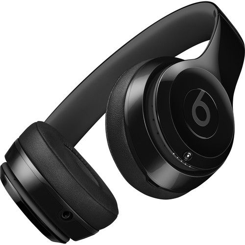 Beats by Dre Solo3 Wireless On-Ear Headphones - Gloss Black by Beats by Dre - Refurbished - Very Good condition - Image 5
