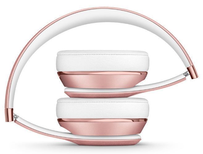 Beats by Dre Solo3 Wireless On-Ear Headphones - Rose Gold by Beats by Dre - Refurbished - Very Good condition - Image 4