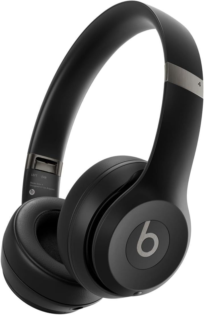 Beats by Dre Solo 4 Bluetooth Wireless On-Ear Headphones - Matte Black by Beats by Dre - Refurbished - Good condition - US$202.44
