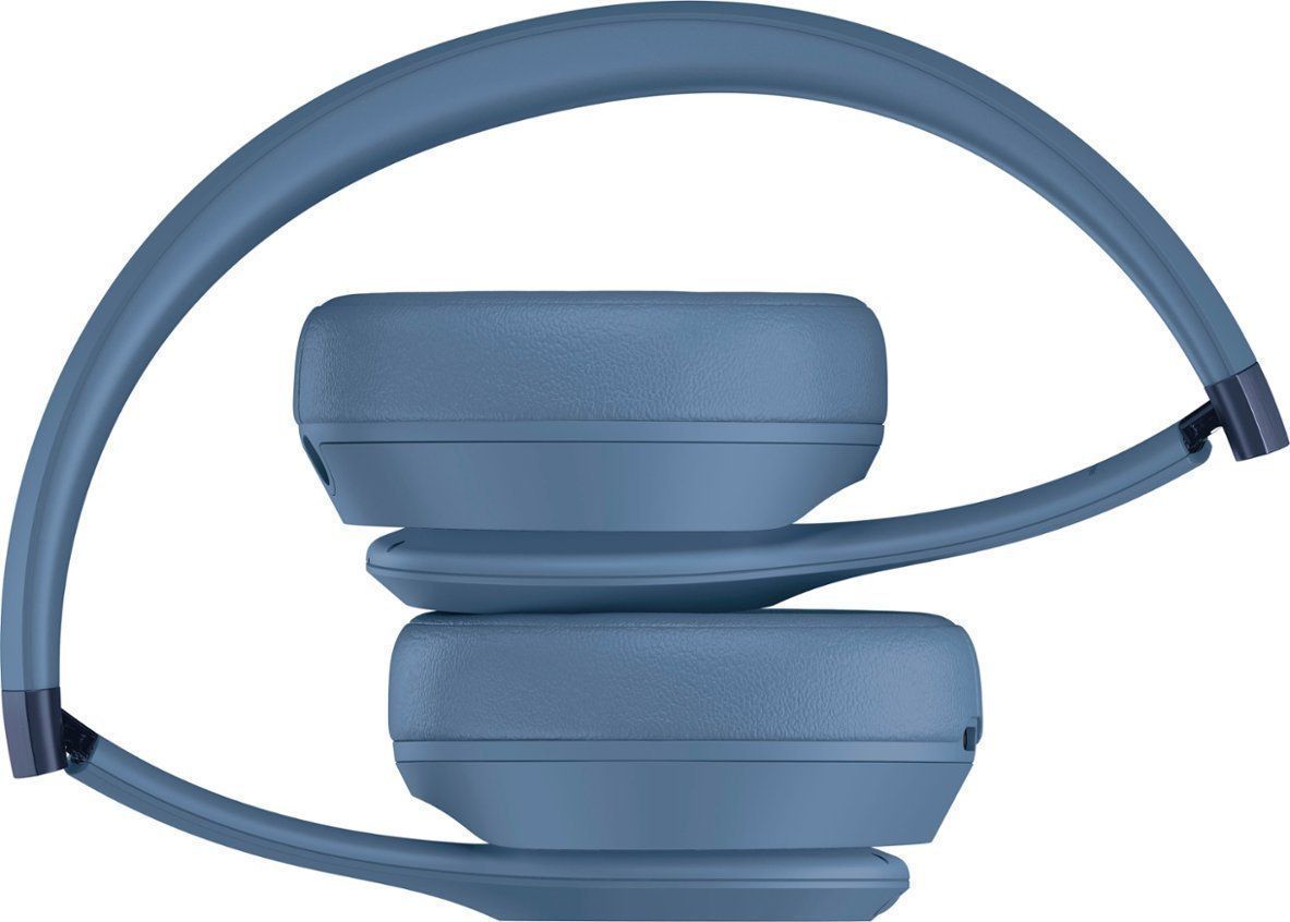 Beats by Dre Solo 4 Bluetooth Wireless On-Ear Headphones - Slate Blue by Beats by Dre - Refurbished - Like New condition - Image 5