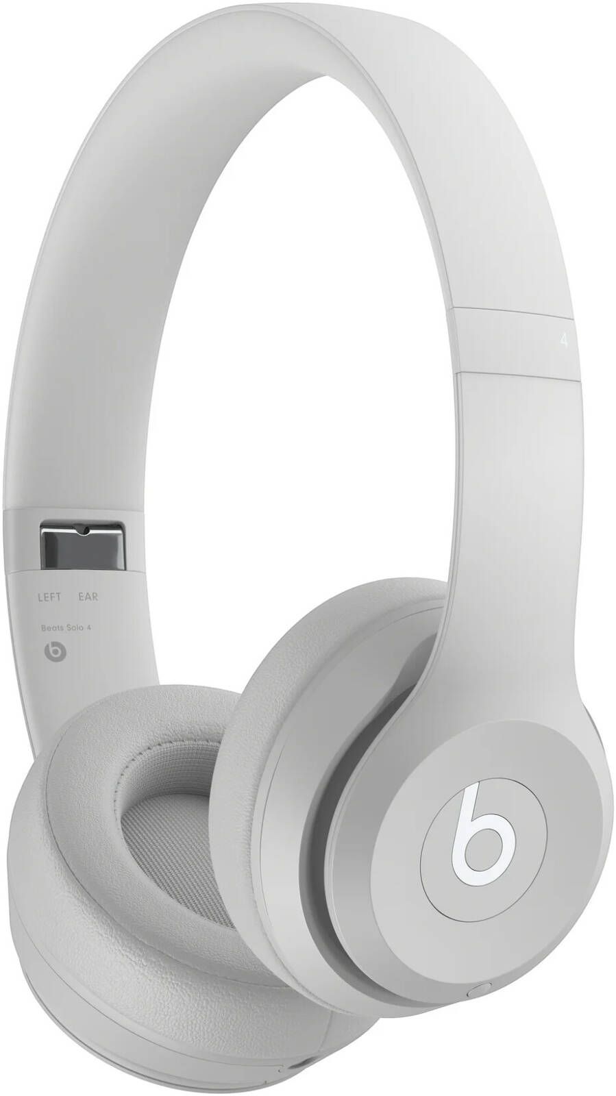 Beats by Dre Solo 4 Bluetooth Wireless On-Ear Headphones - Drenched Gray by Beats by Dre - Refurbished - Brand New condition - Image 2