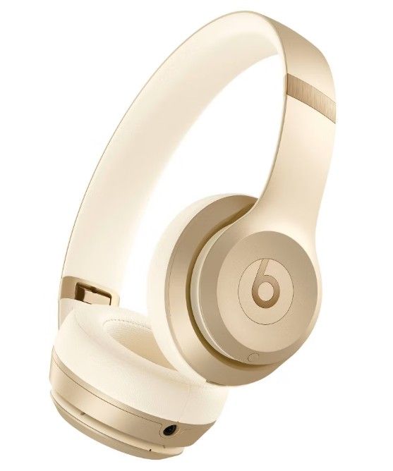 Beats by Dre Solo 4 Bluetooth Wireless On-Ear Headphones - Gold by Beats by Dre - Refurbished - Like New condition - US$737.99