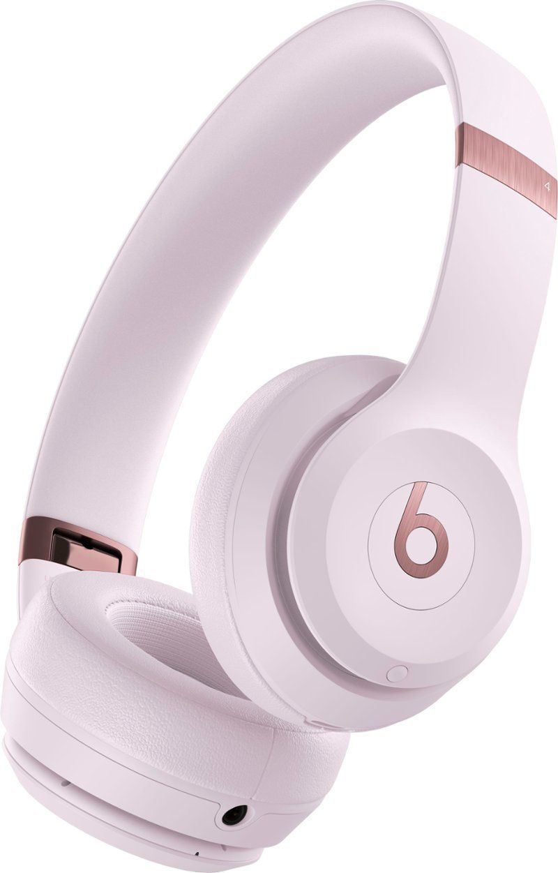 Beats by Dre Solo 4 Bluetooth Wireless On-Ear Headphones - Cloud Pink by Beats by Dre - Image 3