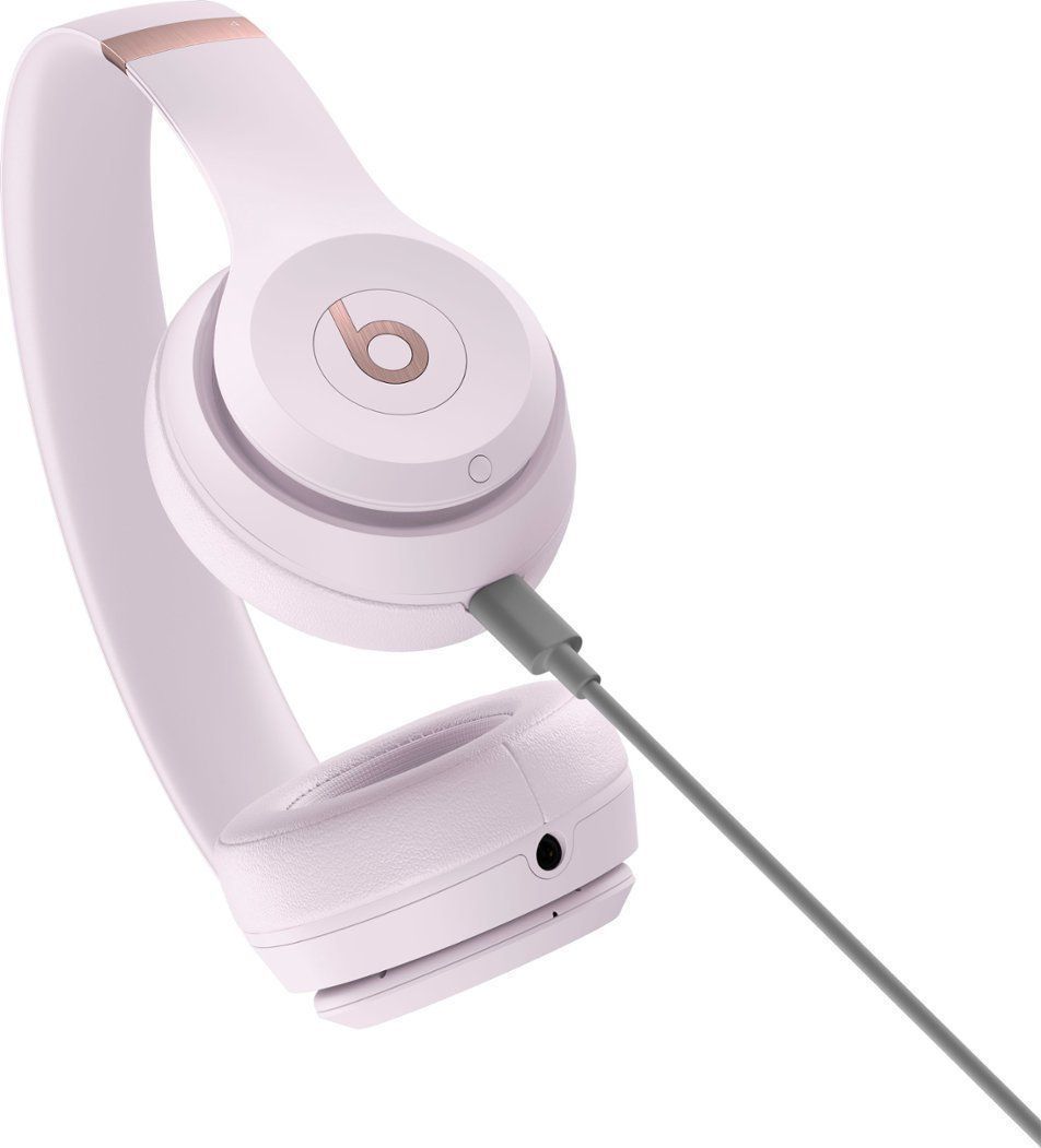 Beats by Dre Solo 4 Bluetooth Wireless On-Ear Headphones - Cloud Pink by Beats by Dre - Image 6
