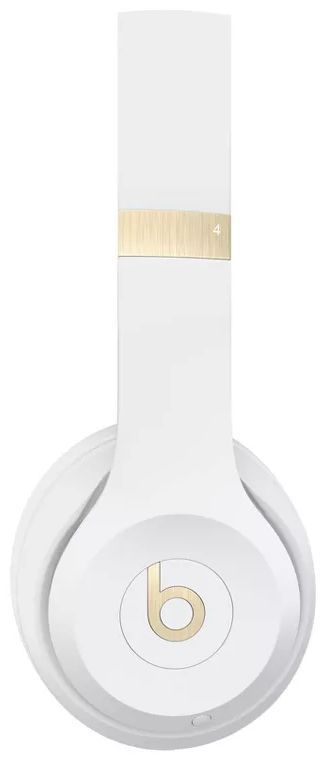 Beats by Dre Solo 4 Bluetooth Wireless On-Ear Headphones - Warm White by Beats by Dre - Refurbished - Very Good condition - Image 3