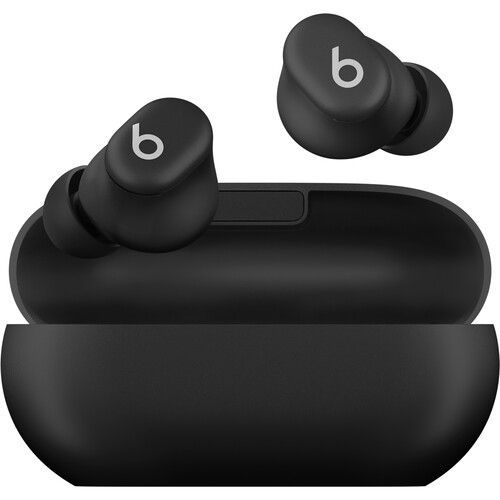 Beats by Dre Solo Buds True Wireless Bluetooth Earbuds - Matte Black by Beats by Dre - Refurbished - Premium condition - US$76.49