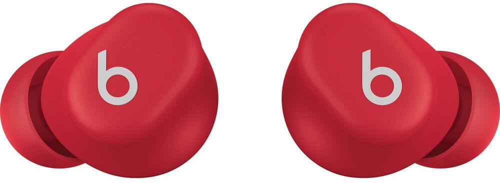Beats by Dre Solo Buds True Wireless Bluetooth Earbuds - Transparent Red by Beats by Dre - Refurbished - Like New condition - Image 2