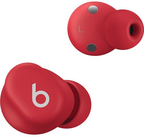 Beats by Dre Solo Buds True Wireless Bluetooth Earbuds - Transparent Red by Beats by Dre - Refurbished - Like New condition - Image 3