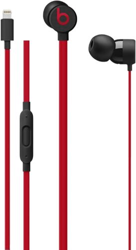 Beats by Dre urBeats3 In-Ear Earphones with Lightning Connector - Black/Red by Beats by Dre - Refurbished - Very Good condition - US$96.49