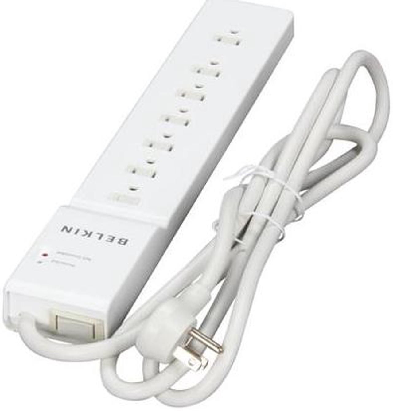 Belkin 7 Outlets 2160 Joules Surge Protector 7Ft - White by Belkin - Image 2
