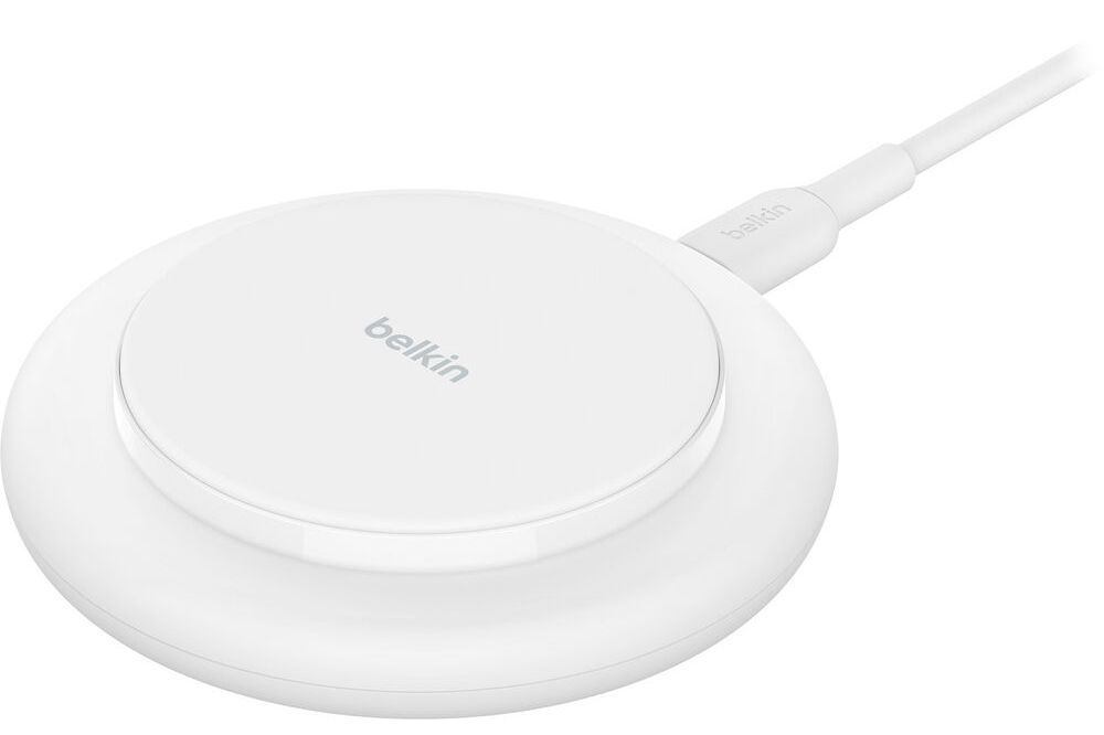 Belkin BoostCharge 15W Magnetic Qi2 Wireless Charging Pad - White by Belkin - Refurbished - Very Good condition - US$50.98