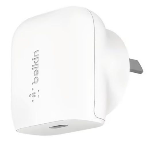 Belkin BOOST↑CHARGE(TM) 20W USB-C PD Wall Charger + USB-C to Lightning Cable (2 Pack) - White by Belkin - Image 2
