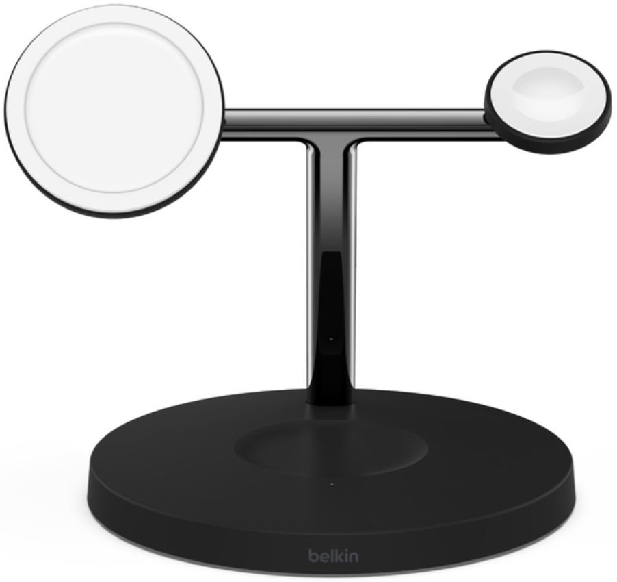 Belkin BoostCharge 3-in-1 Wireless Charger with MagSafe 15W - Black by Belkin - Image 5