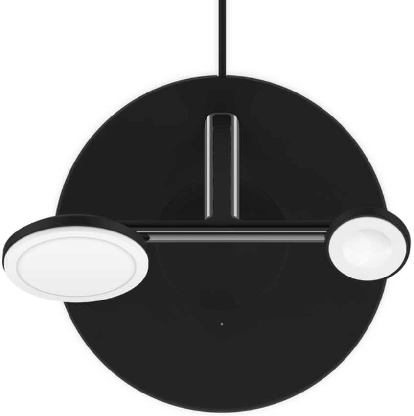 Belkin BoostCharge 3-in-1 Wireless Charger with MagSafe 15W - Black by Belkin - Image 9
