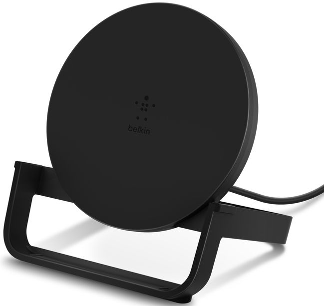 Belkin BoostCharge Wireless Charging Stand 10W - Black by Belkin - Refurbished - Very Good condition - US$50.98