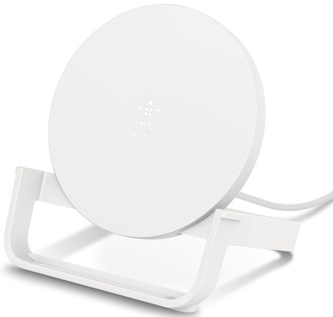 Belkin BoostCharge Wireless Charging Stand 10W - White by Belkin - Refurbished - Very Good condition - CA$40.99