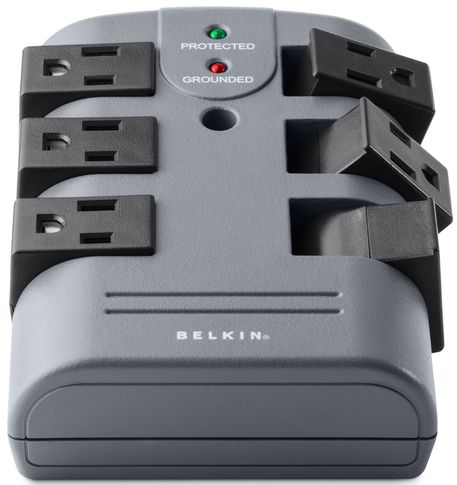 Belkin Pivot-Plug Surge Protectors - Black by Belkin - Image 2