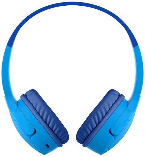 Belkin SoundForm Mini Wireless On-Ear Headphones for Kids - Blue by Belkin - Refurbished - Very Good condition - Image 2