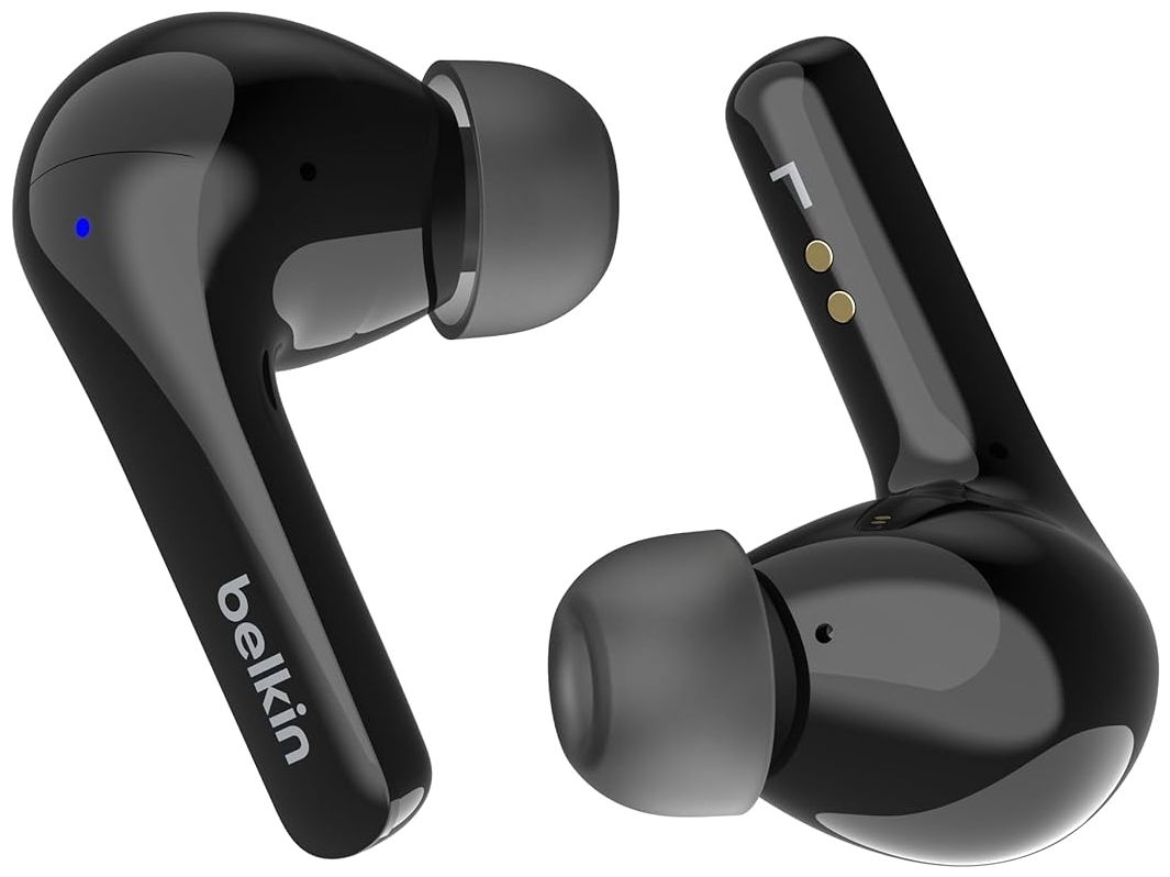Belkin SoundForm Motion True Wireless Earbuds - Black by Belkin - Refurbished - Good condition - US$40.31