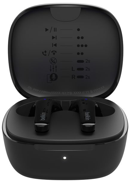 Belkin SoundForm Motion True Wireless Earbuds - Black by Belkin - Refurbished - Brand New condition - Image 2