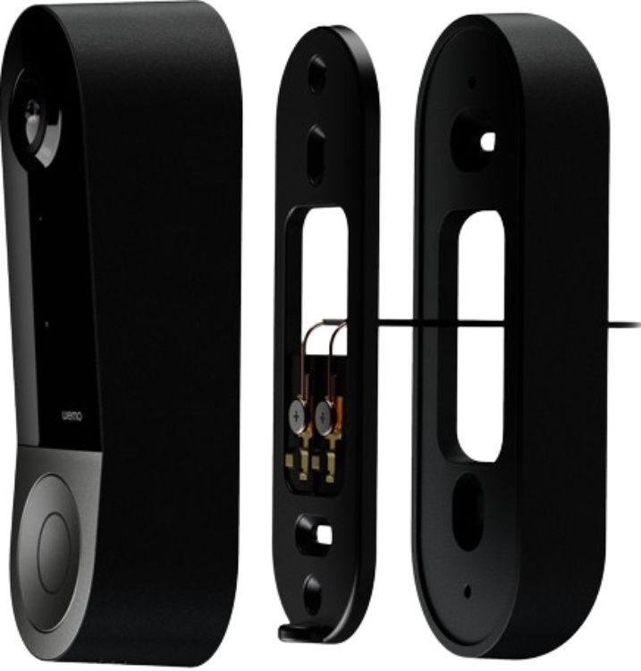 Belkin WeMo WDC010 Smart Video Doorbell Apple HomeKit Secure Video - Black by Belkin - Image 3